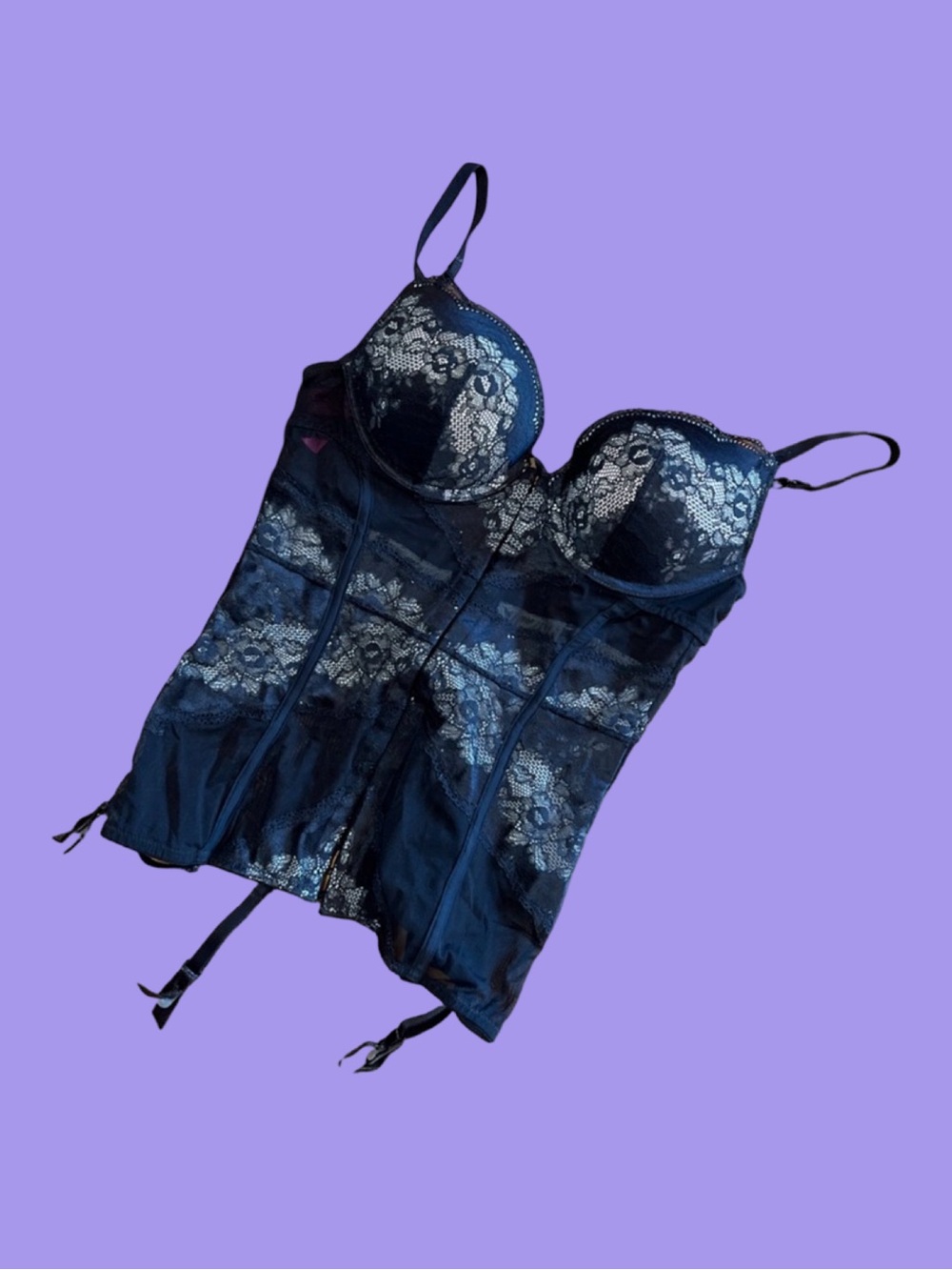 4/30$ Black and gray corset top | La Senza